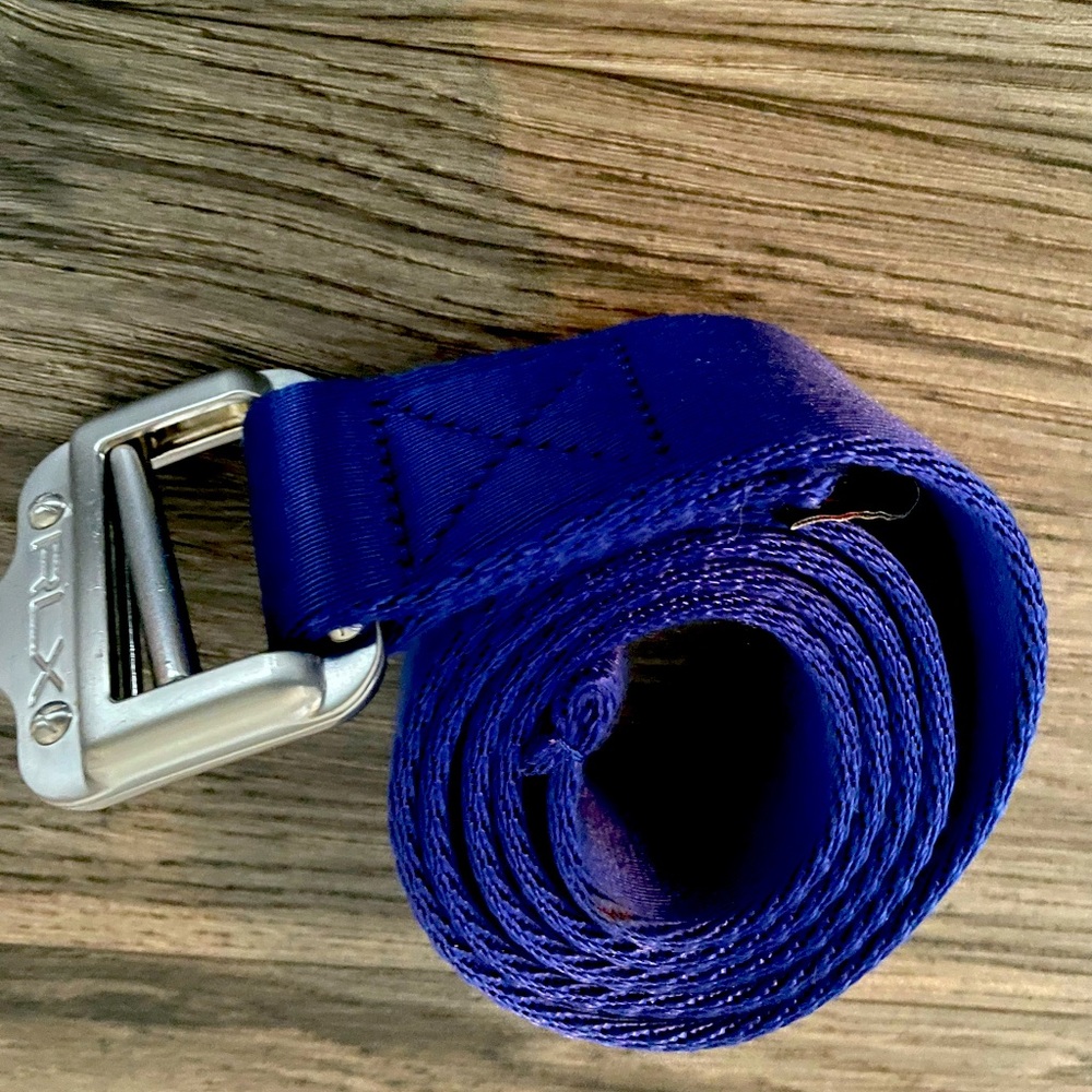 Ralph Lauren Canvas Belt Blue
